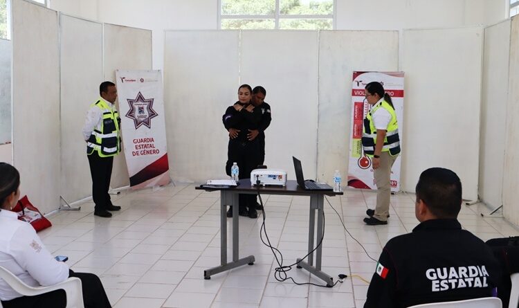 Recibe Guardia Estatal de Género capacitación en primeros auxilios