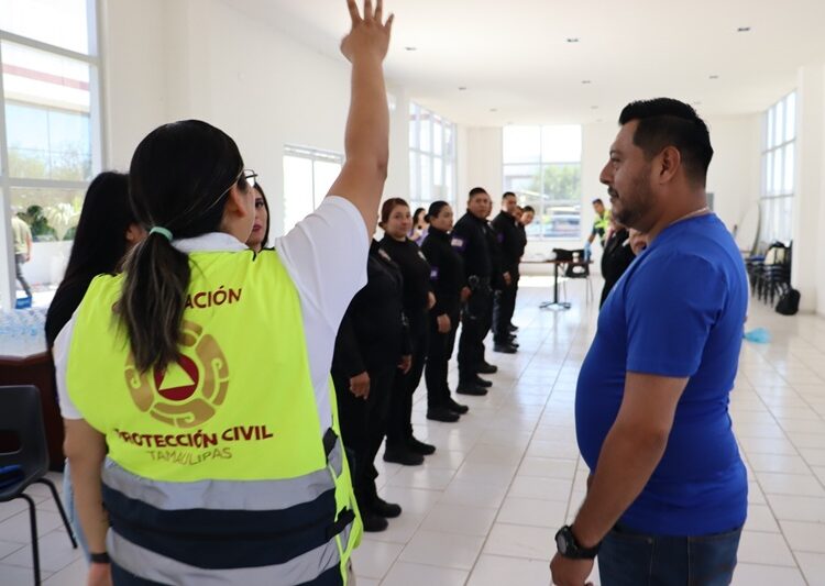 Recibe Guardia Estatal de Género capacitación en primeros auxilios