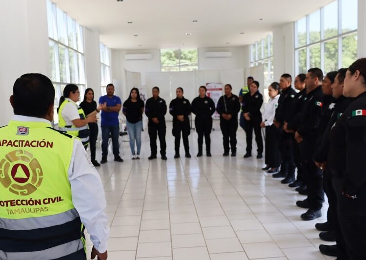 Recibe Guardia Estatal de Género capacitación en primeros auxilios