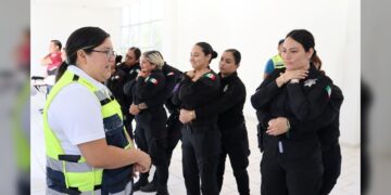 Recibe Guardia Estatal de Género capacitación en primeros auxilios