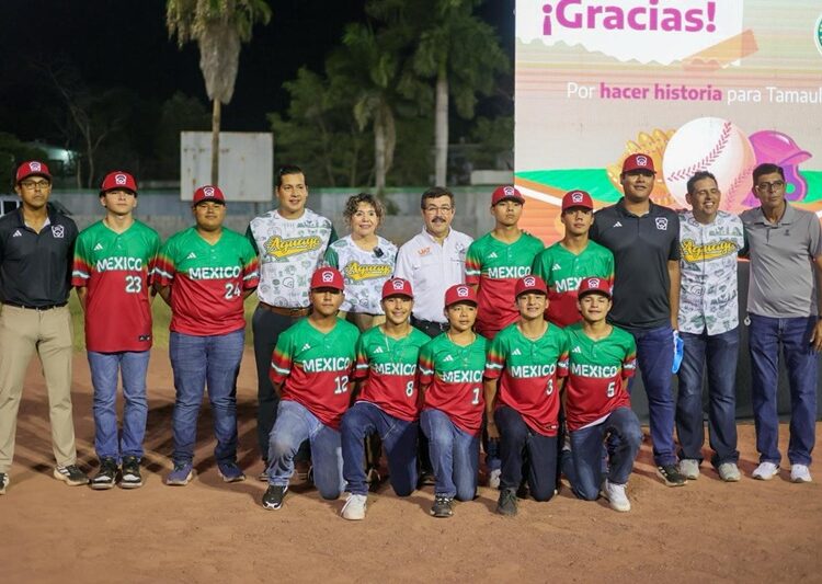 Reconocen a beisbolistas que representaron a MX en Serie Mundial