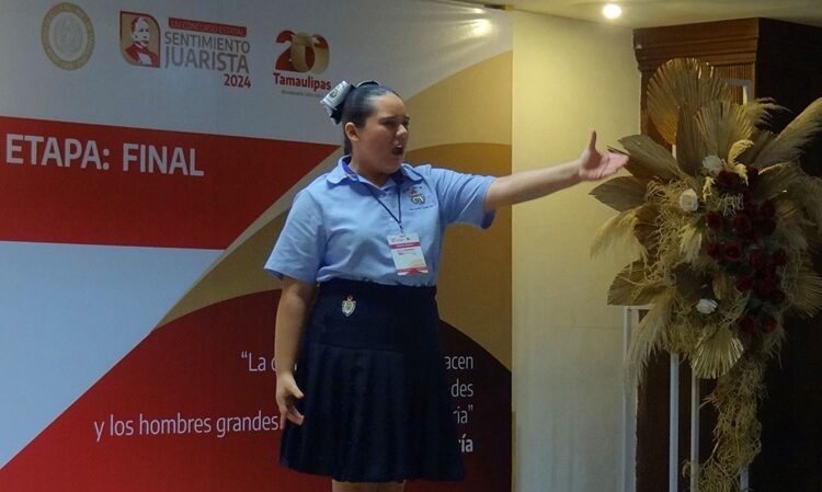 Representará estudiante tamaulipeca en el XI Concurso Internacional de Oradores en Perú