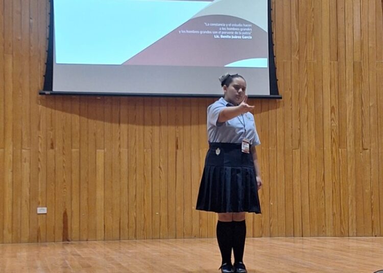 Representará estudiante tamaulipeca en el XI Concurso Internacional de Oradores en Perú