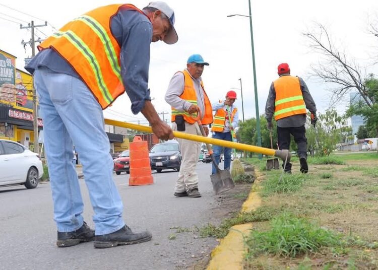 Trabaja Gobierno de Victoria en mejoramiento de imagen urbana de la Capital