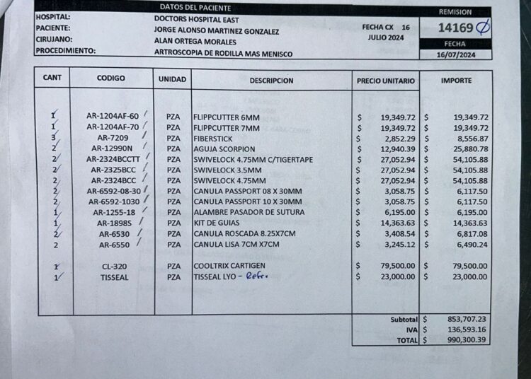 Surgen más quejas en caso de corrupción en hospitales de Nuevo León y Tamaulipas.