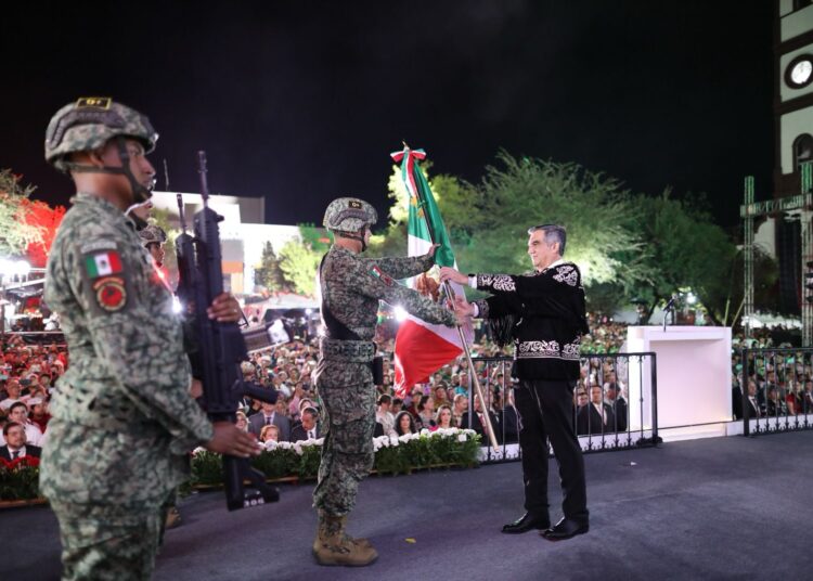 Da Américo Villarreal el Grito de Independencia, al lado de miles de familias tamaulipecas