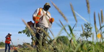 Trabaja Gobierno de Victoria en mejoramiento de imagen urbana de la Capital