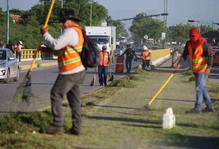 Trabaja Gobierno de Victoria en mejoramiento de imagen urbana de la Capital