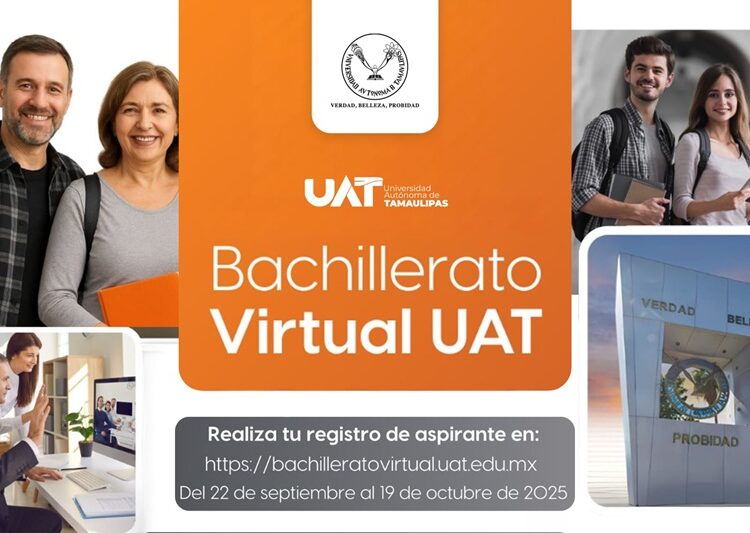 Abre la UAT convocatoria para estudiar la prepa en línea