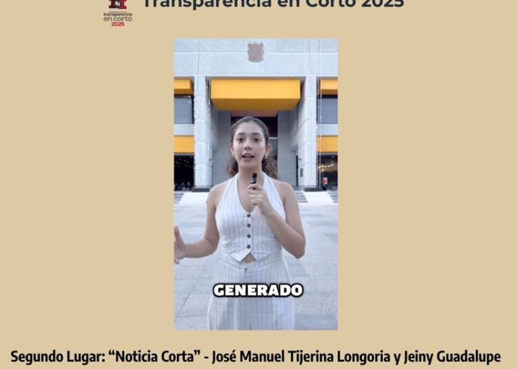 Anuncia SABG resultados del concurso estatal de cortometraje “Transparencia en Corto”