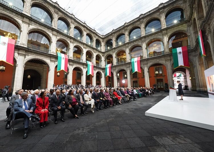 Asiste Américo al Primer Informe de la presidenta Claudia Sheinbaum