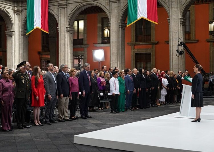 Asiste Américo al Primer Informe de la presidenta Claudia Sheinbaum