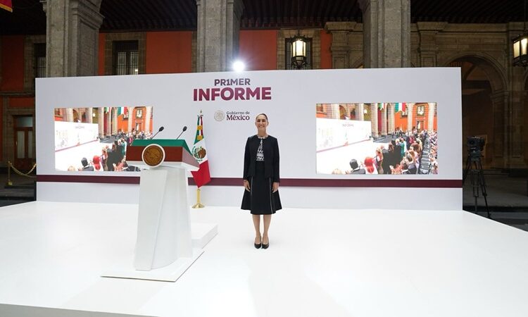 Asiste Américo al Primer Informe de la presidenta Claudia Sheinbaum