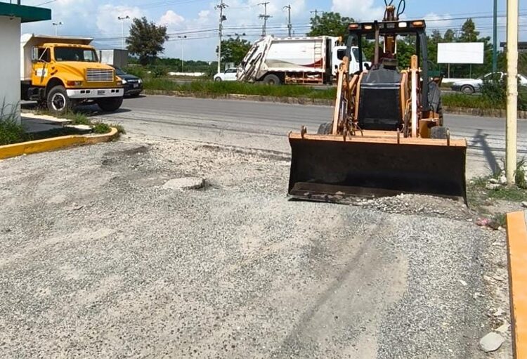Atiende Municipio calles y avenidas afectadas por lluvias