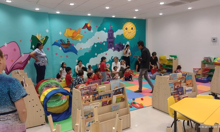 Atrae ‘Bebeteca’ de NLD a madres con niños de primera infancia