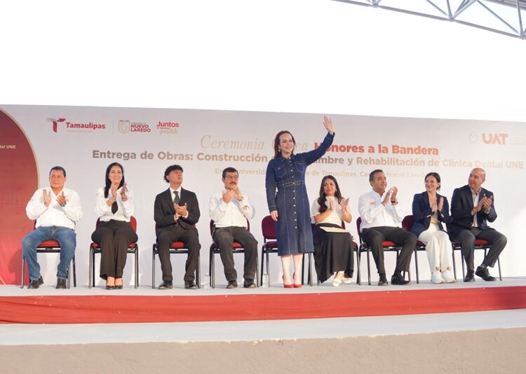 Carmen Lilia y Rector de la UAT fortalecen infraestructura educativa