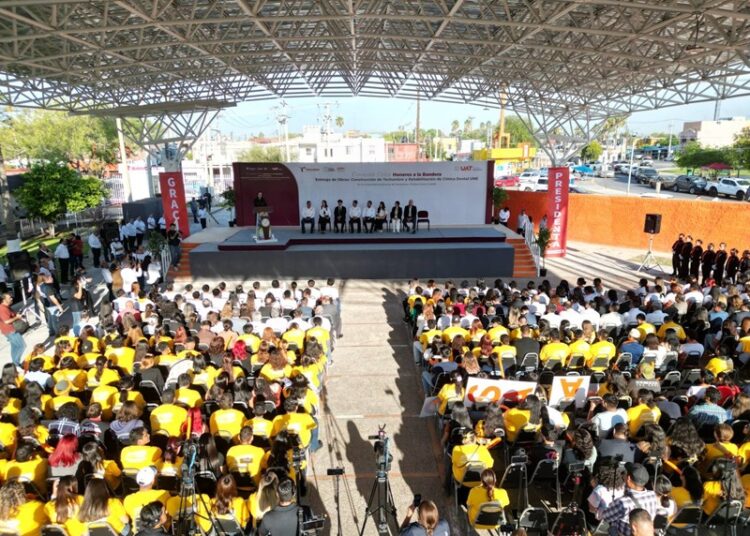 Carmen Lilia y Rector de la UAT fortalecen infraestructura educativa