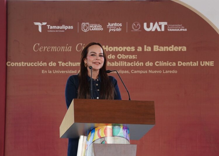 Carmen Lilia y Rector de la UAT fortalecen infraestructura educativa