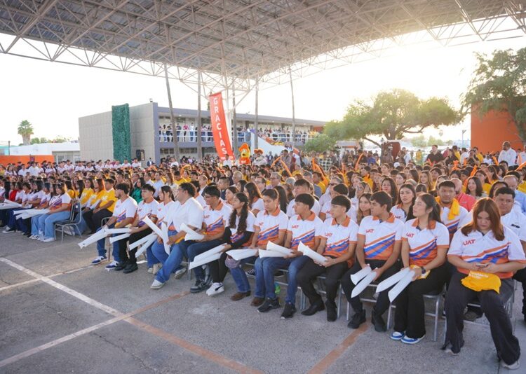 Carmen Lilia y Rector de la UAT fortalecen infraestructura educativa