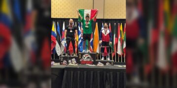César Vallejo se corona Campeón Mundial de Halterofilia en Las Vegas