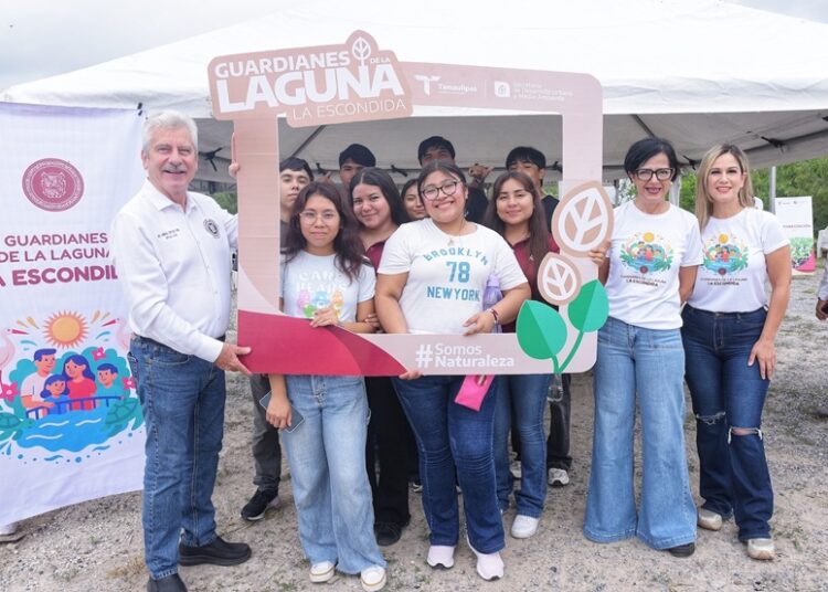 Consolida SEDUMA acciones para recuperar la laguna La Escondida en Reynosa