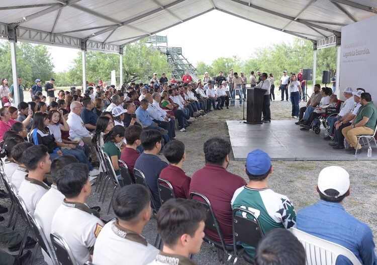 Consolida SEDUMA acciones para recuperar la laguna La Escondida en Reynosa