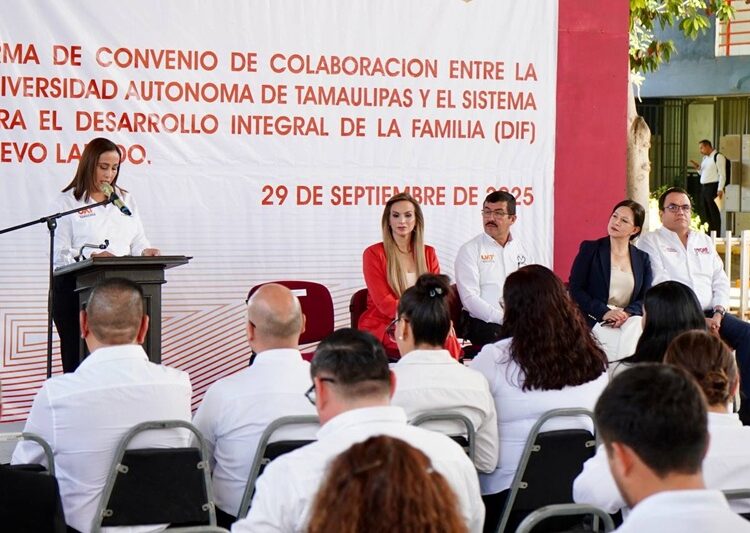 DIF NLD y UAT fortalecen la formación de estudiantes de enfermería con convenio de colaboración