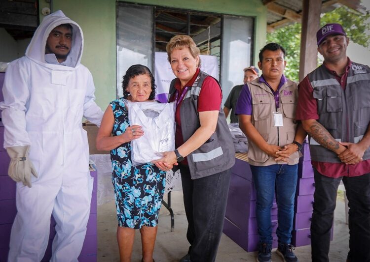 DIF Tamaulipas impulsa proyecto de “Producción Sostenible de Miel”