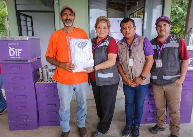 DIF Tamaulipas impulsa proyecto de “Producción Sostenible de Miel”