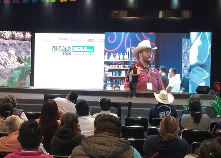 Destaca mezcal de Tamaulipas en el Encuentro Nacional de Mezcal Puebla 2025