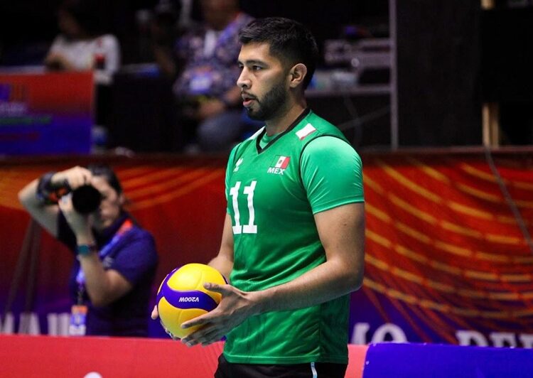 Destaca tamaulipeco en Copa Panamericana de Voleibol con la Selección Mexicana
