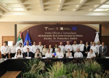 Embajador de la Unión Europea destaca condiciones de seguridad en Tamaulipas