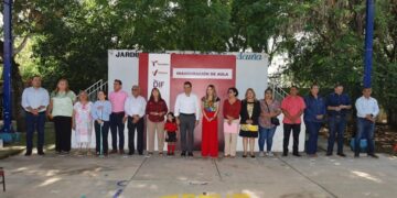 Entrega alcalde aula especial a jardín de niños ‘Beatriz Ordóñez Acuña’