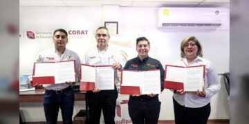 Firman INJUVE y COBAT convenio de colaboración de servicio social y prácticas profesionales