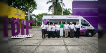 Fortalece DIF Tamaulipas red de transporte adaptado en los 43 municipios