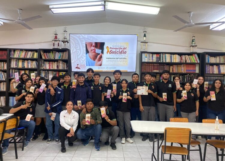 Fortalece Tamaulipas campaña “Dale color a tu vida”, impulsada por CSP