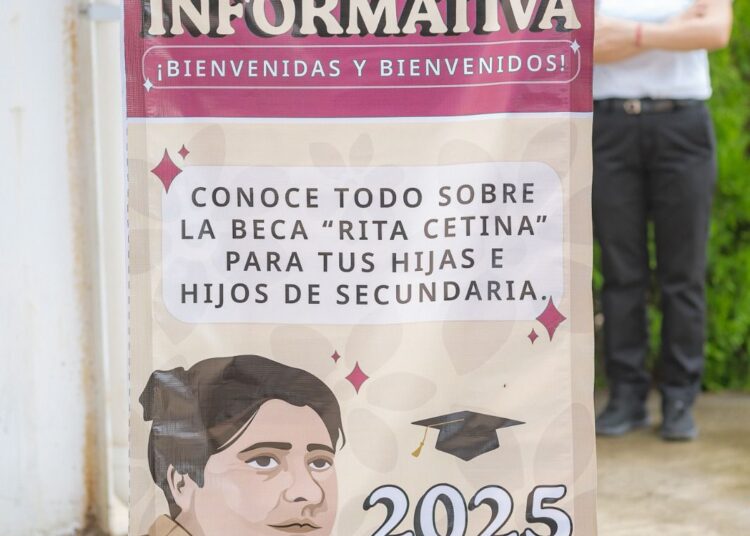 Garantiza Beca “Rita Cetina” cobertura y permanencia escolar en Tamaulipas