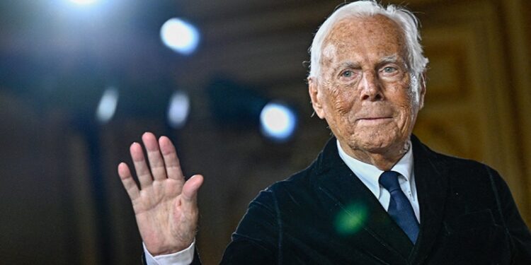 Murió Giorgio Armani, referente de la moda italiana a sus 91 años
