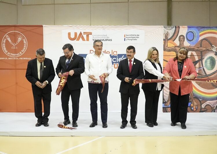 Gobernador y rector inauguran ‘Día de la Investigación UAT 2025’