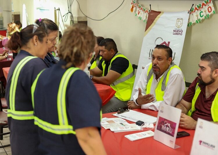 Gobierno de NLD acerca servicios a más de 270 trabajadores de la empresa Chromalox