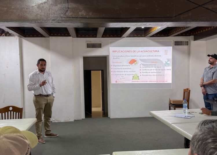 Impulsan conocimiento en acuacultura con plática sobre ‘cultivo de tilapia’ en NLD