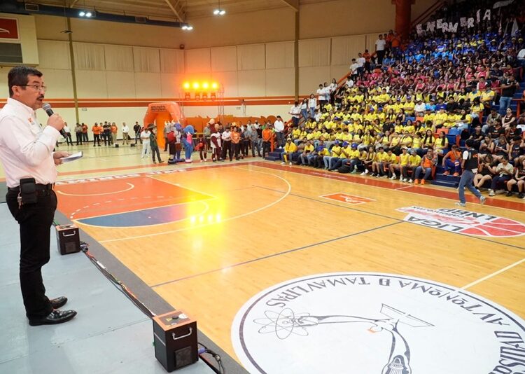 Inaugura rector de la UAT los ‘Juegos Deportivos Interfacultades 2025’