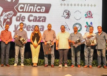 NLD celebra la ‘1.ª Clínica de Cacería y Pesca’ con cazadores locales y visitantes