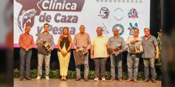 NLD celebra la ‘1.ª Clínica de Cacería y Pesca’ con cazadores locales y visitantes