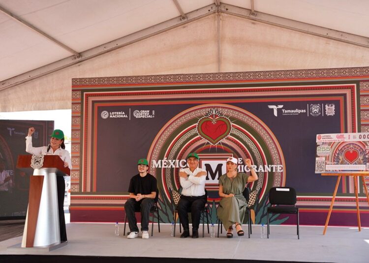 NLD, puerta de ‘México al Migrante’, SEDE del sorteo de la Lotería Nacional