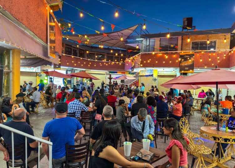 NLD realiza 5ª Jornada del Concurso de Karaoke en el Mercado “Maclovio Herrera”