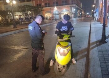 Operativo “Moto Segura” inspeccionan a motocicletas a lo largo de la entidad