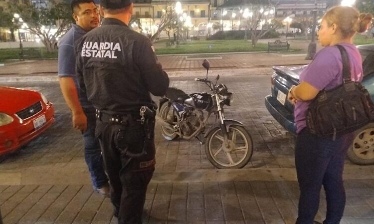 Operativo “Moto Segura” inspeccionan a motocicletas a lo largo de la entidad