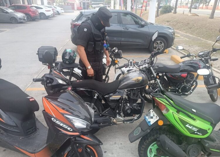 Operativo “Moto Segura” inspeccionan a motocicletas a lo largo de la entidad