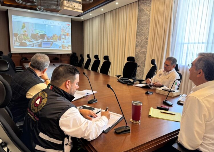 Participa Tamaulipas en Simulacro Nacional 2025